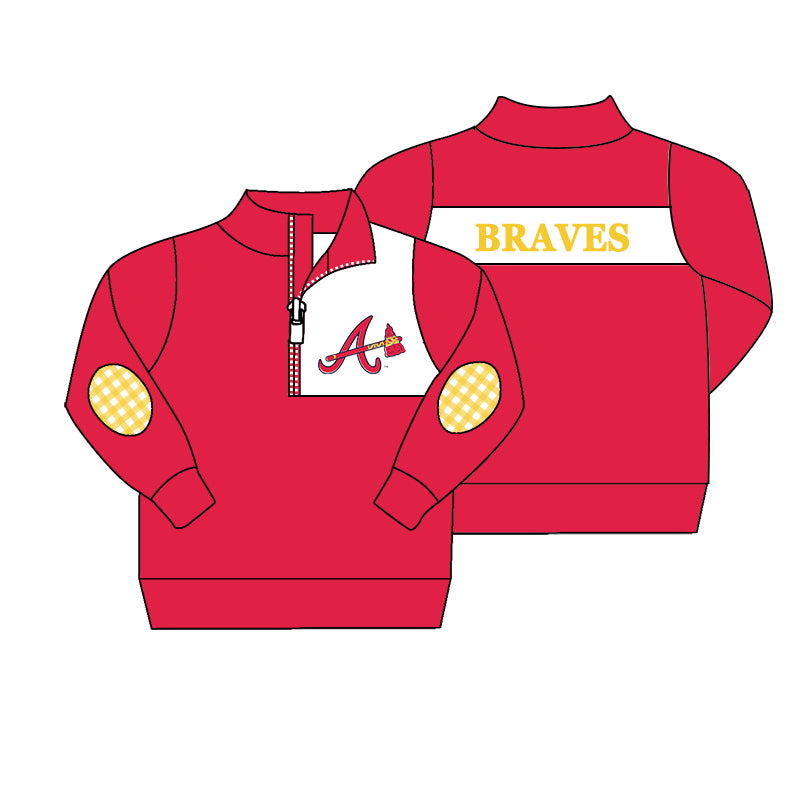 Custom moq 5 mix size milk silk summer teams Girls Long Sleeve Red Top Matching Short Sleeve Striped Polka Dot Set Boys Tops