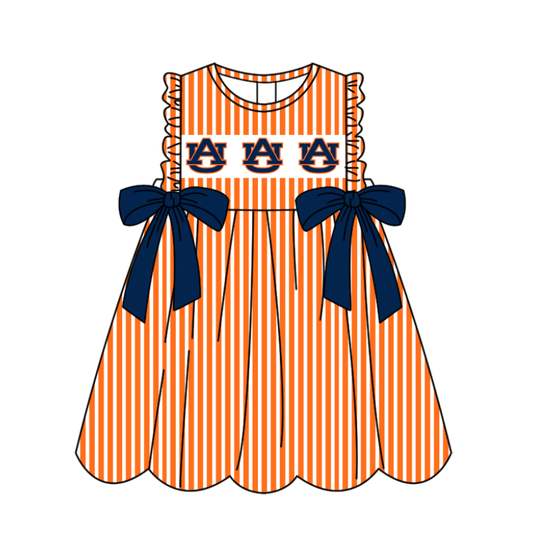 Custom moq 5 mix size milk silk baby girl clothes team summer sleeveless dress-25.11.25