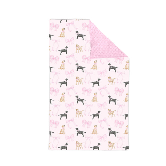 8.24 custom each style moq 5 eta 4-6week baby blanket puppy pink blanket design
