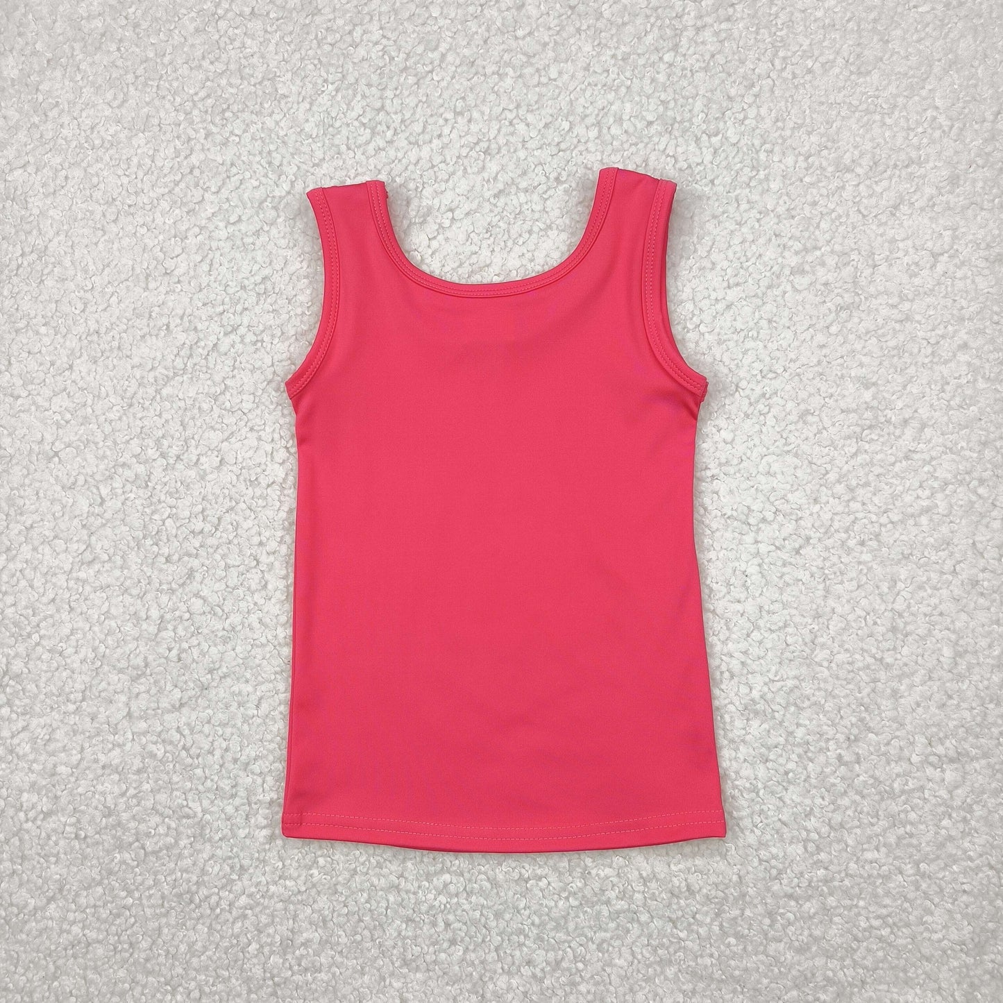 RTS NO MOQ GT0991 Red yoga sleeveless vest
