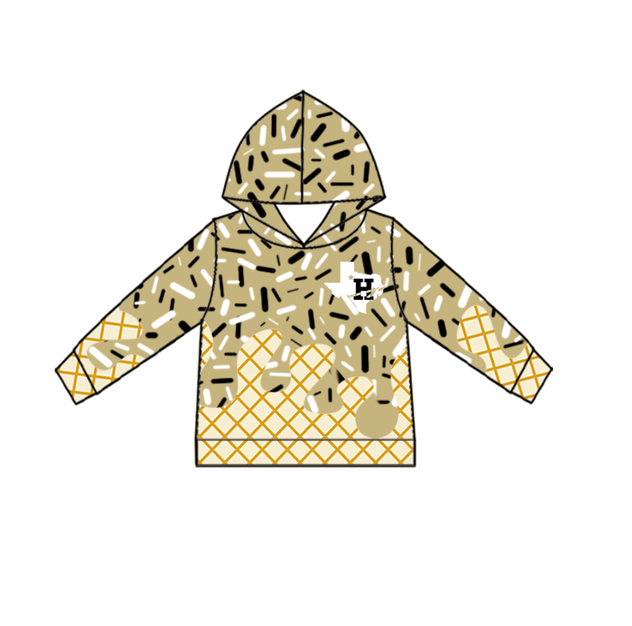 Custom moq 5 mix size milk silk baby girls clothes team bow khaki hooded long sleeve tops and shorts and jacket-25.7.21