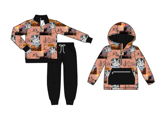 25.9.2 custom each style moq 5eta 4-6week Sibling Sisters boots baby boy long sleeve pants sets and top match family design
