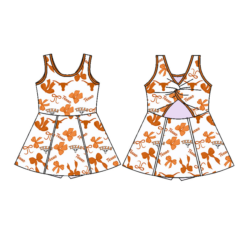Custom moq 5 mix sizes summer teams baby girls clothes team short sleeve skirts shorts sets dress 1 and dress 2 and dress 3 and dress 4-25.5.23