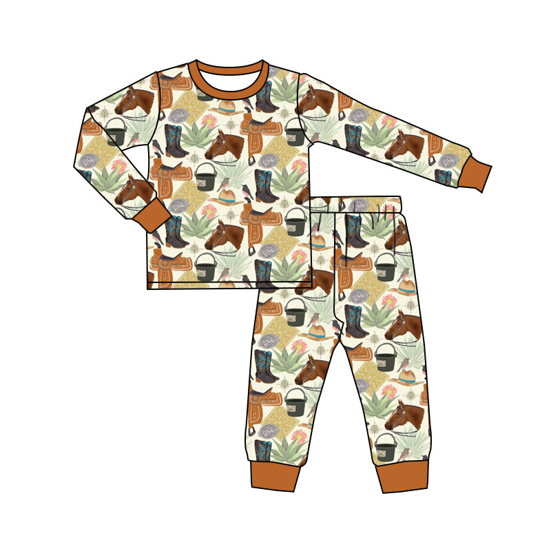 10.14 custom each style moq 5eta 4-6week Sibling boots hats baby girls sets and rompers match family design
