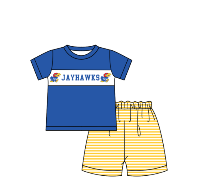 Custom moq 5 mix size milk silk summer teams baby girl boys clothes blue short sleeve shorts sets 2  and dress and rompers 2 series