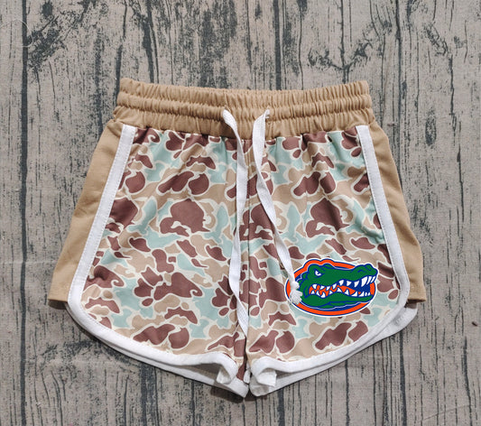 Custom moq 5 mix size milk silk baby kids clothes team camouflage summer shorts-25.11.20