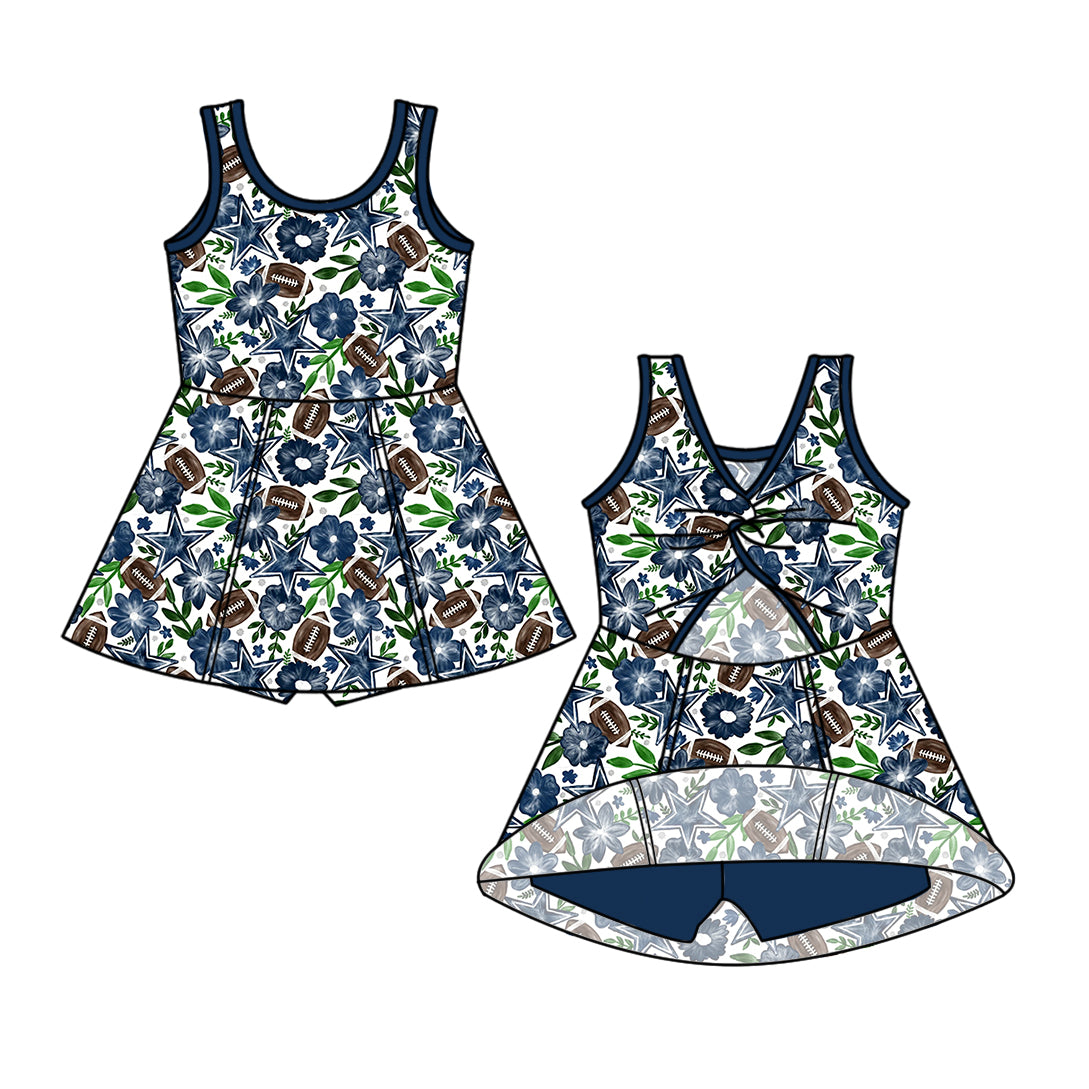 Custom moq 5 mix size milk silk summer teams Baby Girl Sleeveless Top And Shorts Set Sleeveless Skirt Set Yoga Dress Romper