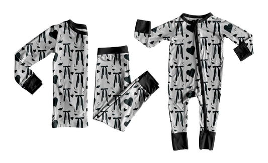 25.6.23 custom each style moq 5eta 4-6week Sibling Sisters bow baby boy long sleeve pants sets and rompers match family design