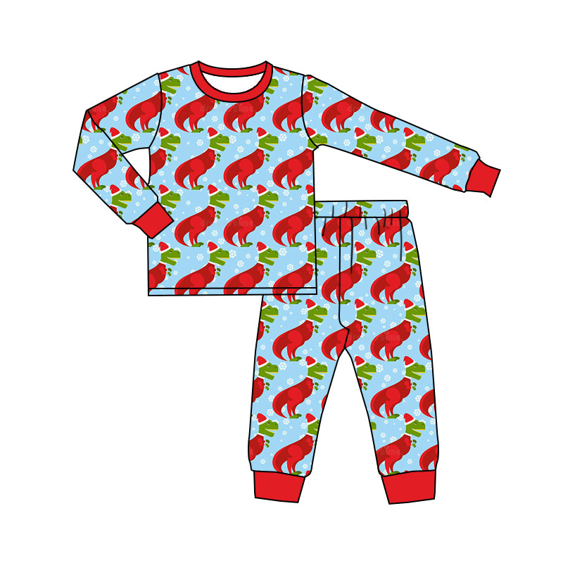 7.8 custom each style moq 5eta 4-6week Sibling Sister Christmas red baby boys sets and rompers match family design