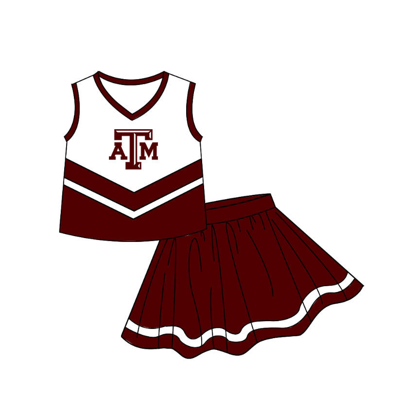 Custom moq 5 mix size milk silk summer teams Boy's Dark Red Short Sleeved Top Plaid Shorts Set Girl's Short-Sleeved Set with Matching Swimsuits Adult Shorts