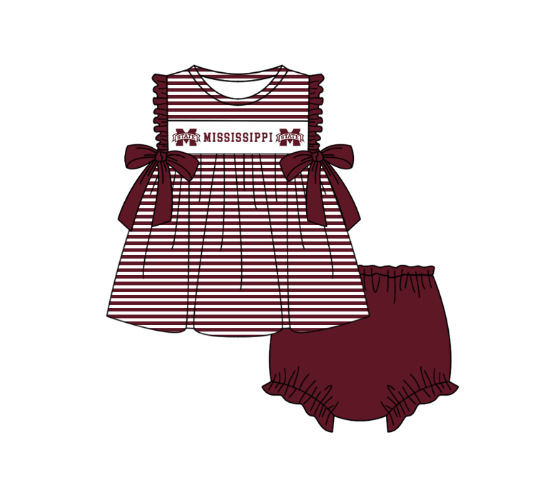 Custom moq 5 mix size milk silk summer teams baby girl boys clothes red short sleeve shorts sets 2 and brief sets and dress and rompers 2 series