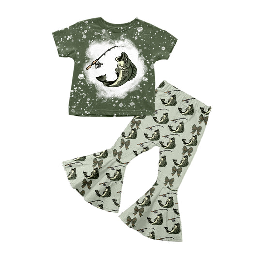 3.14 custom each style moq 5eta 4-6week Sibling Sister baby girls short sleeve pant set and set 8 match design