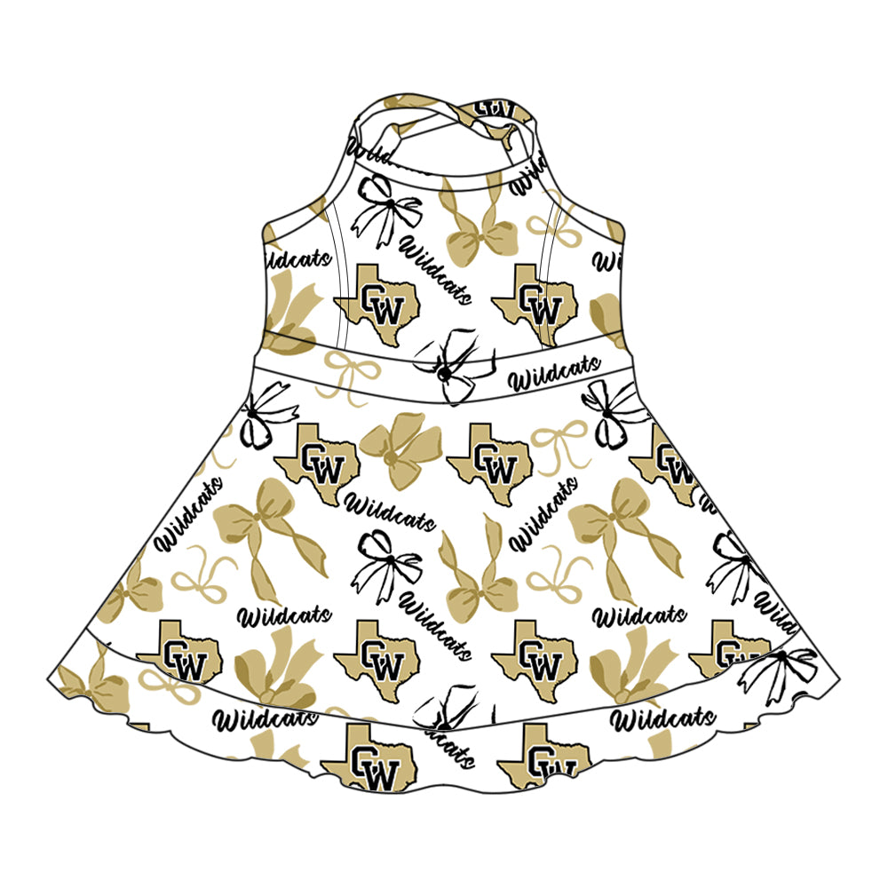 Custom moq 5 mix size milk silk summer teams baby girls clothes bow khaki hooded long sleeve pants sets and shorts sets and dress and top and pant-25.8.11