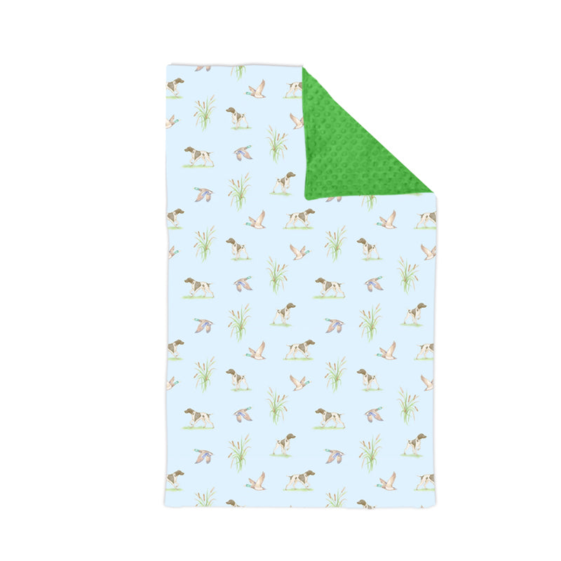 8.24 custom each style moq 5 eta 4-6week baby blanket puppy duck green blanket design