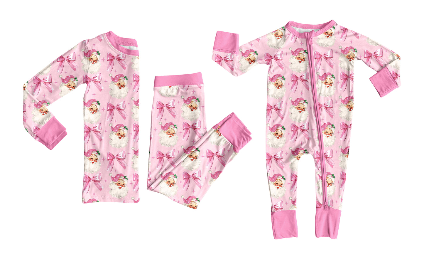 25.6.3 custom each style moq 5eta 4-6week Sibling Sisters Christmas bow pink baby girl long sleeve pants sets and rompers match family design