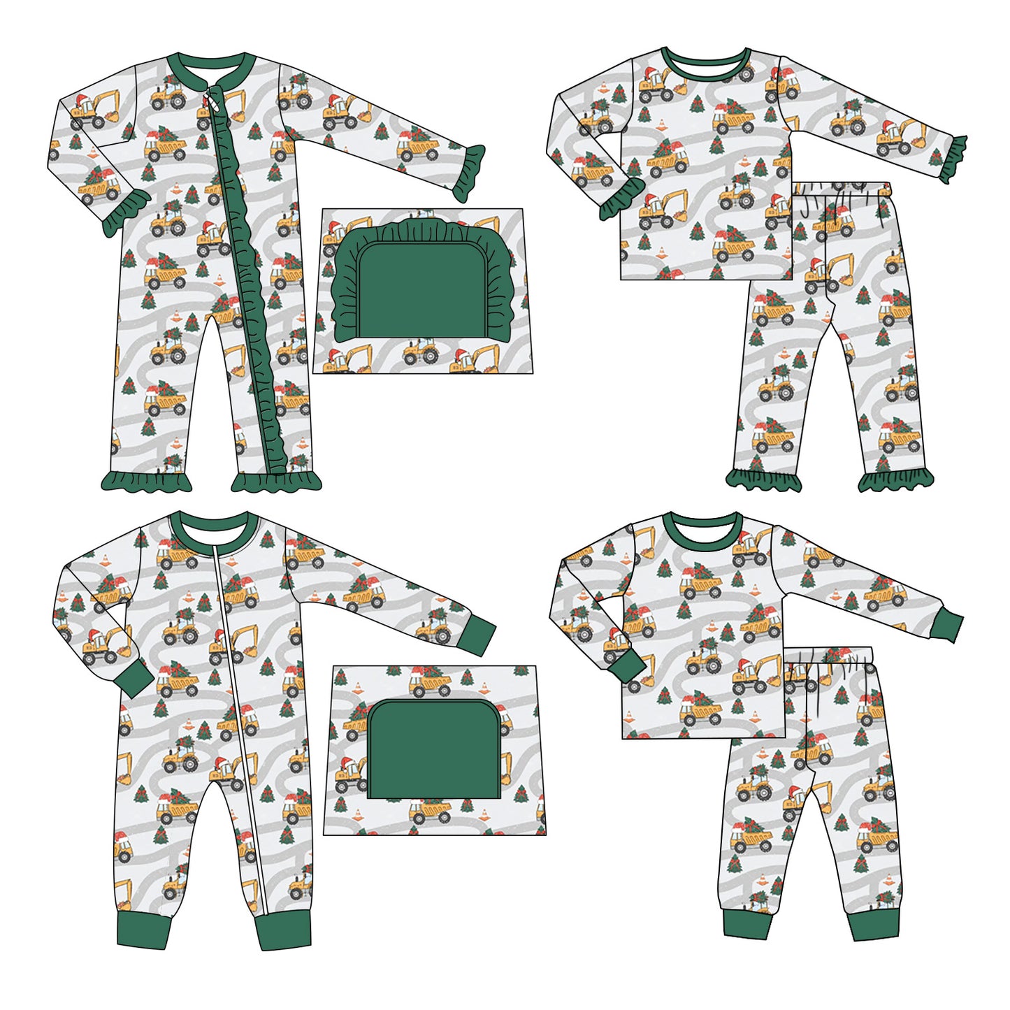 25.6.13 custom each style moq 5eta 4-6week Sibling Sisters baby girl long sleeve pants sets 1 and sets 2 and romper 1 and romper 2 match family design