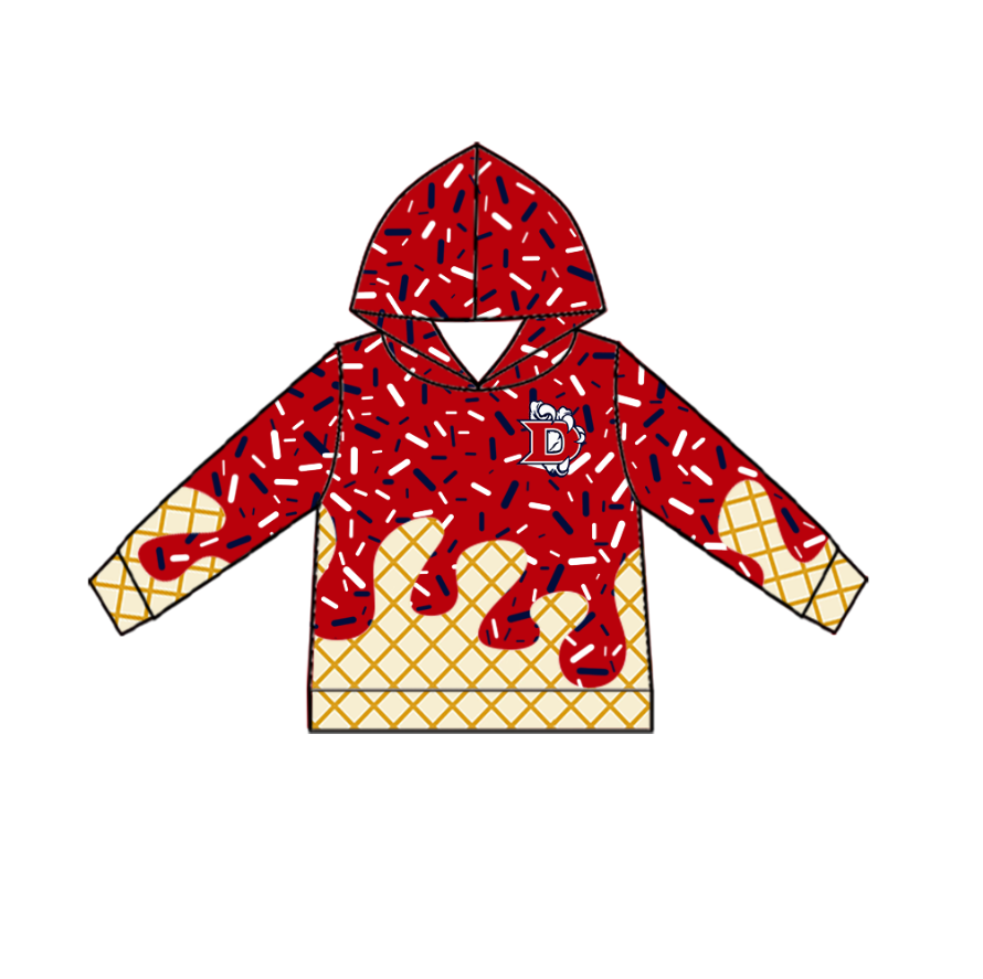 Custom moq 5 mix size milk silk summer teams baby girls clothes bow red hooded long sleeve pants sets and boy sets and dress and hooded top and pant-25.8.16
