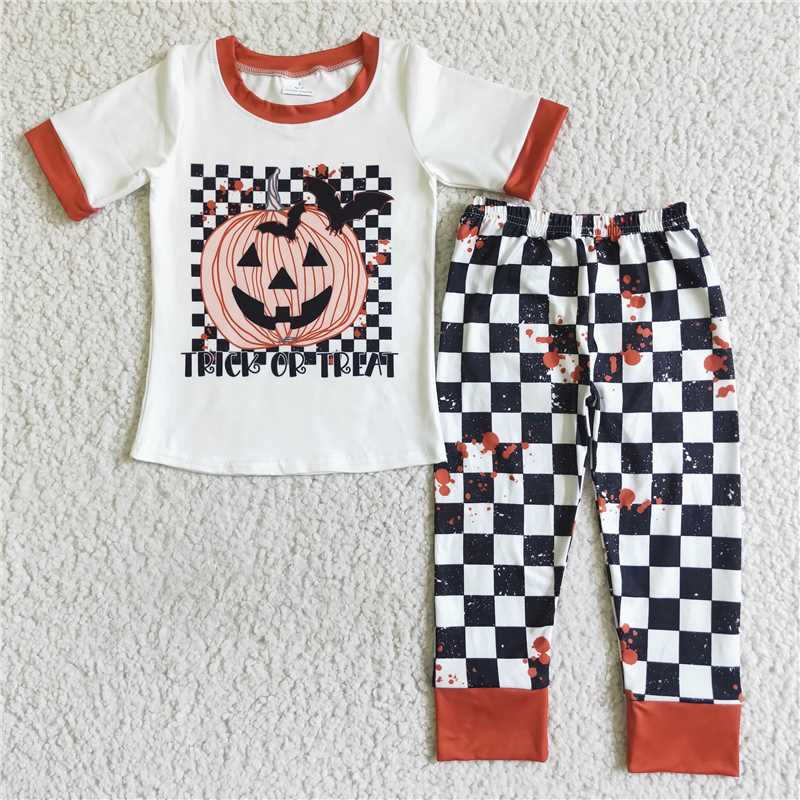 RTS Pumpkin Locator Girls Pant Suit and Boys Pant Suit