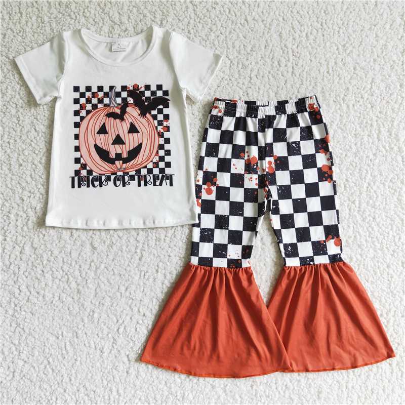 RTS Pumpkin Locator Girls Pant Suit and Boys Pant Suit