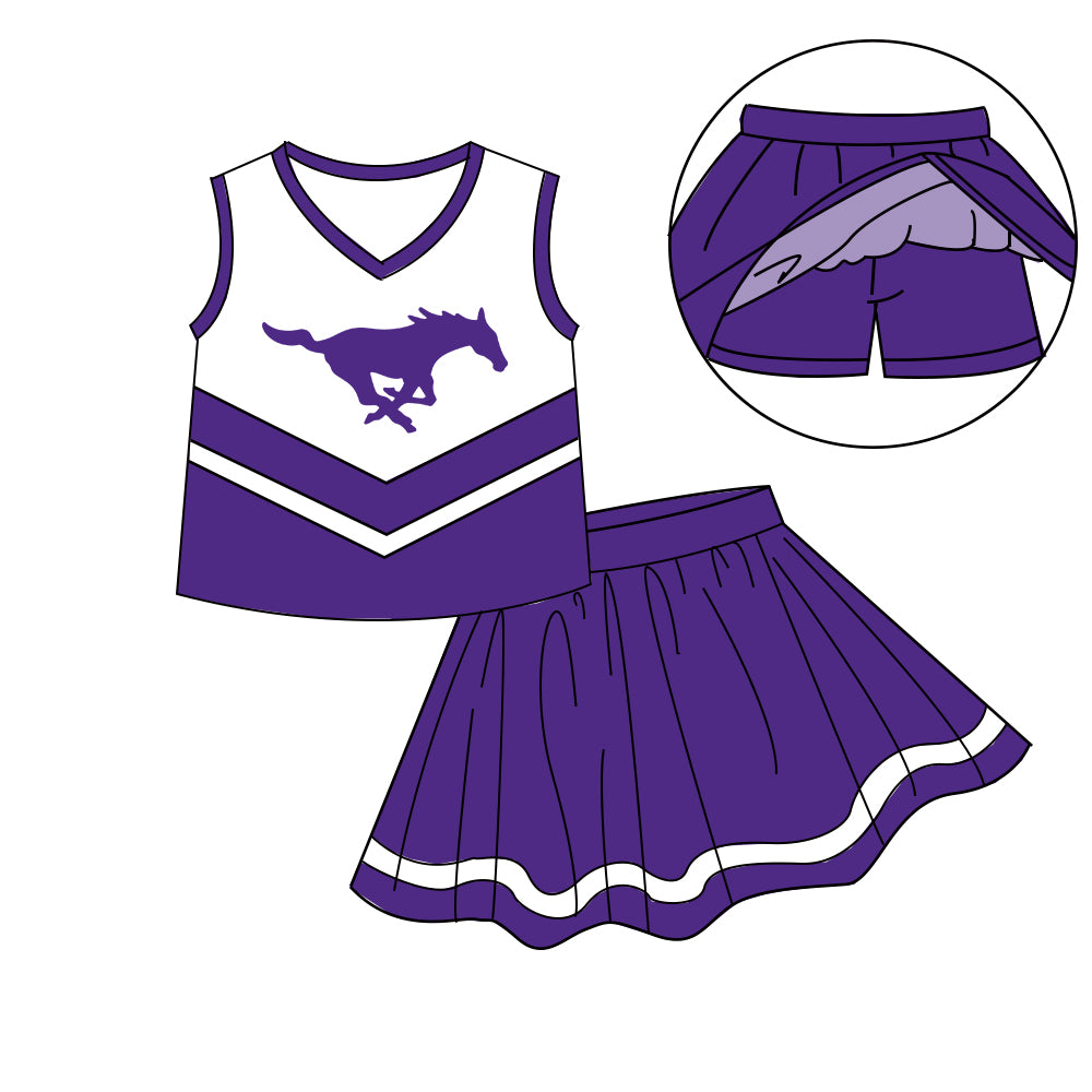 Custom moq 5 mix size milk silk summer teams baby girls clothes camouflage purple hooded long sleeve pants sets and skirts sets and dress and jumpsuit and top-25.8.1