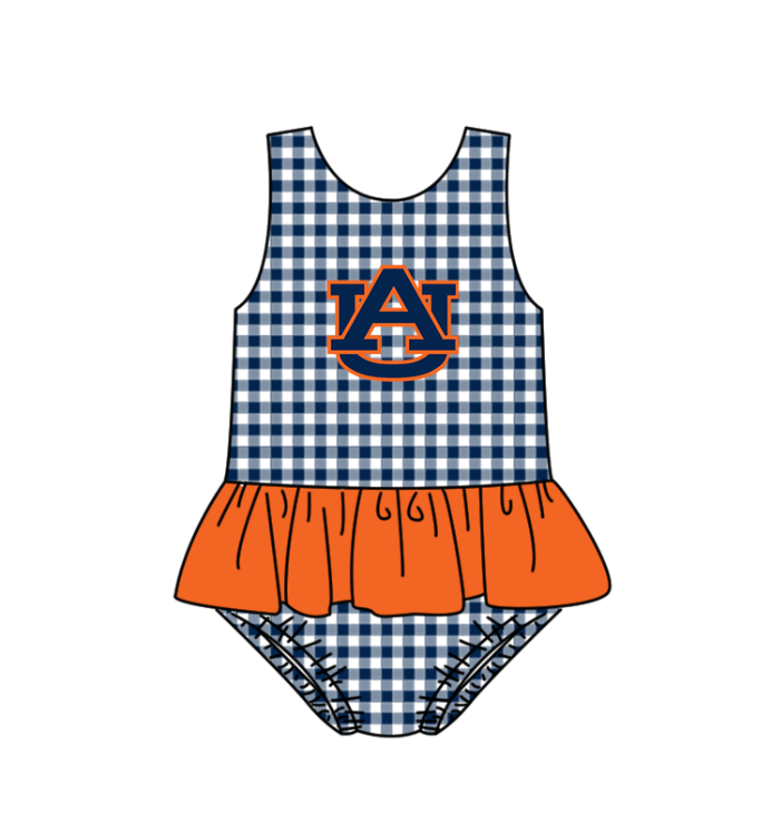 Custom moq 5 mix size milk silk summer teams Baby Girl Stripe Two-Piece Swimsuit Set One Piece Swimsuits Boys Swim Trunks