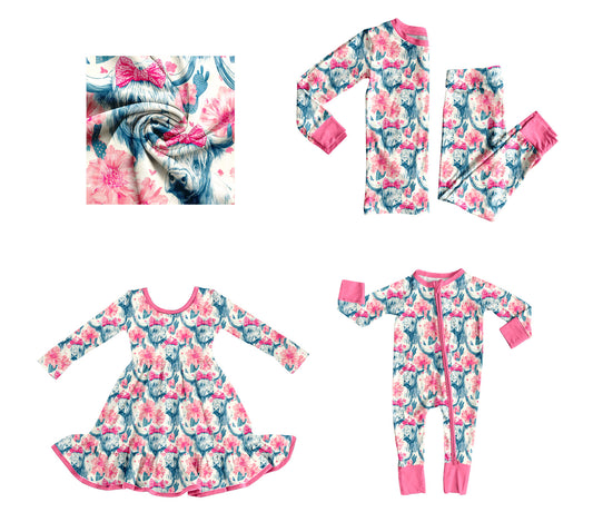 25.9.12 custom each style moq 5eta 6-8week Sibling Sisters bow baby girl long sleeve pants sets and dress and rompers match family design