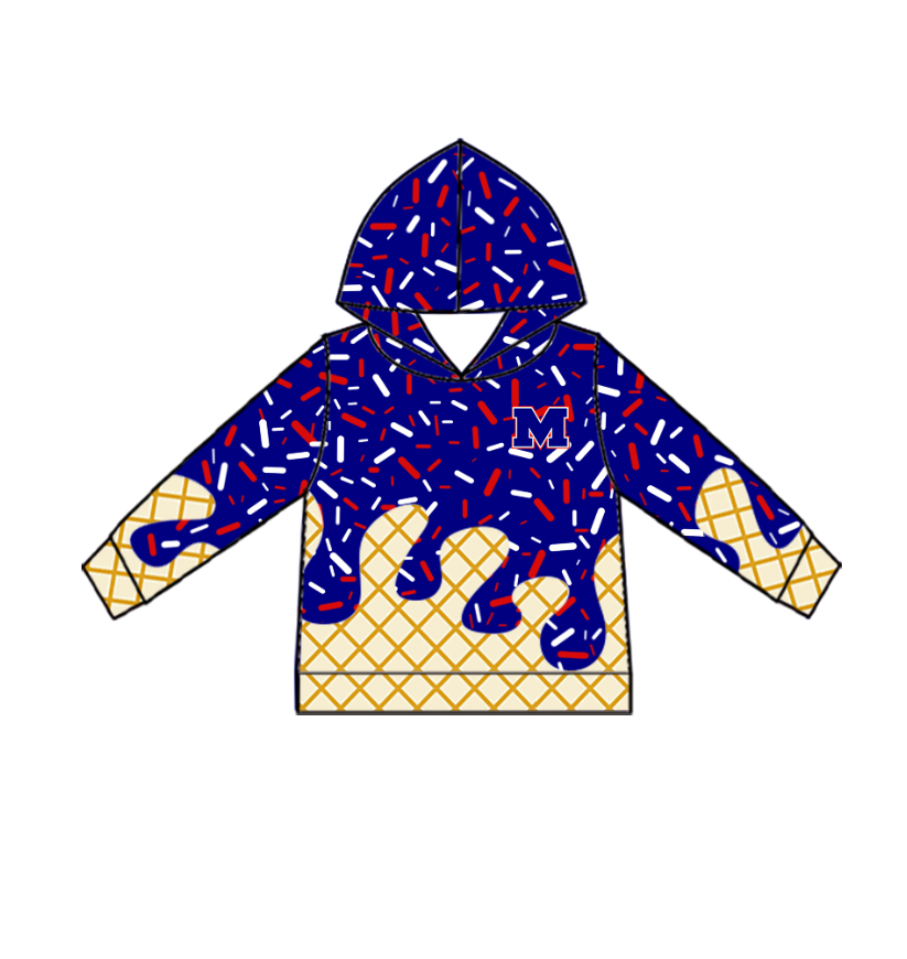Custom moq 5 mix size milk silk summer teams baby girls clothes bow blue purple hooded long sleeve pants sets and boy sets and dress and hooded top and pant-25.8.14