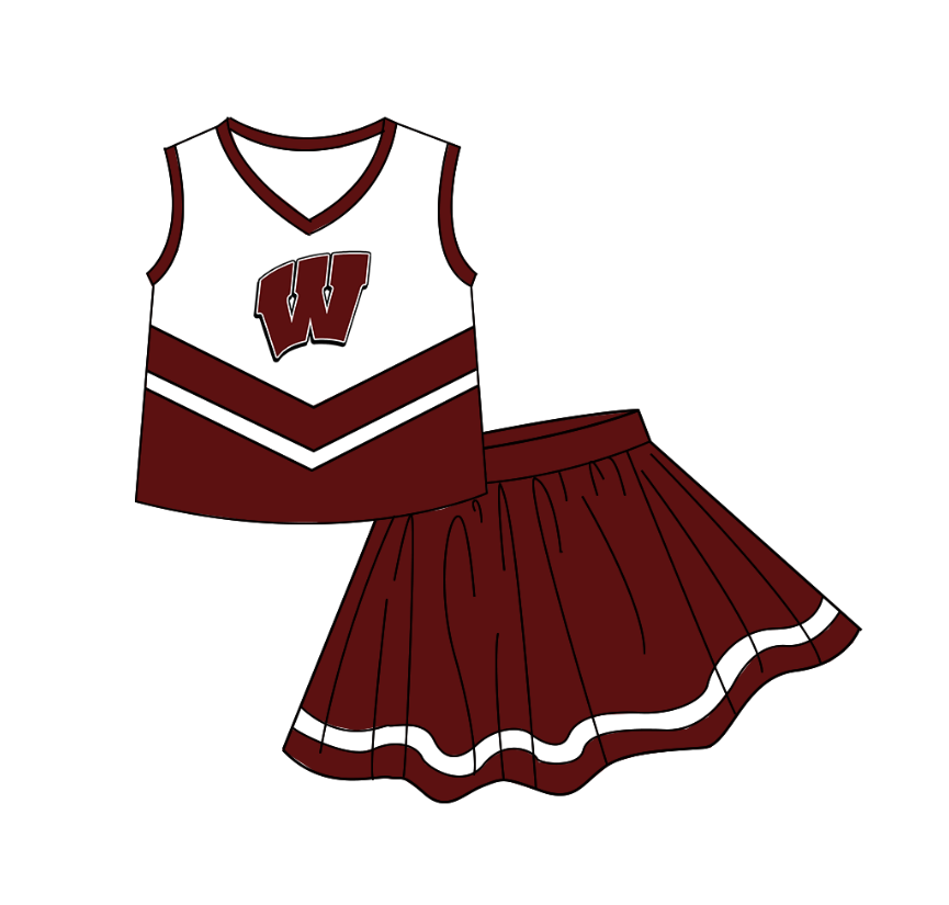 Custom moq 5 mix size milk silk summer teams Boy's Dark Red Short Sleeved Top Plaid Shorts Set Girl's Short-Sleeved Set with Matching Swimsuits Adult Shorts