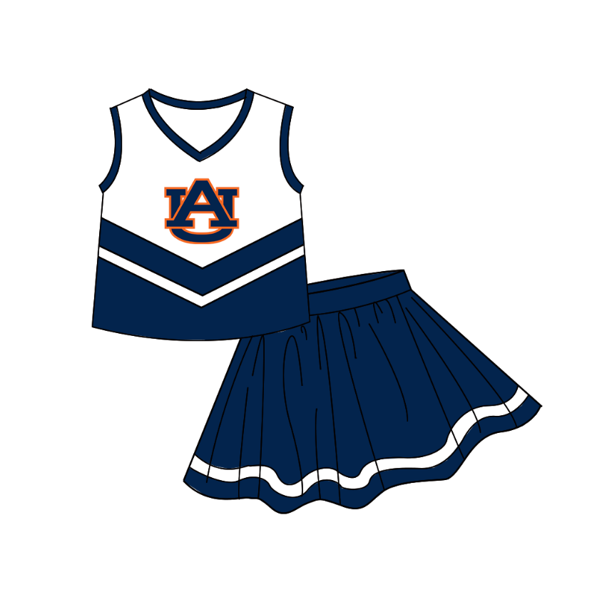 Custom moq 5 mix size milk silk summer teams Boy's Navy Blue Short-Sleeved Shirt And Plaid Shorts Set Girl's Two Short-Sleeved Outfits with Matching Swimsuits Adult Shorts