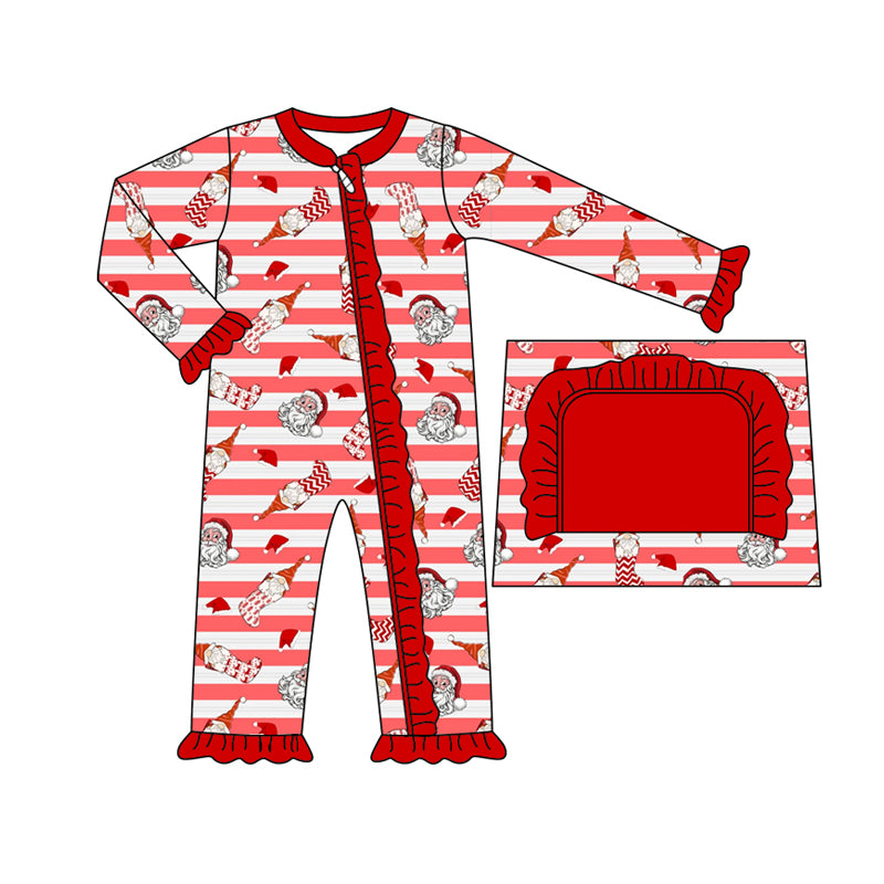 9.2 custom each style moq 5eta 4-6week Sibling Sister Christmas red baby girls sets and rompers match family design