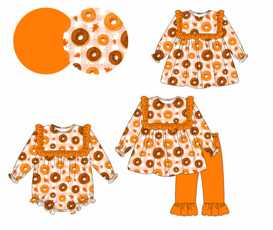25.5.14 custom each style moq 5eta 4-6week Sibling Sisters baby girl long sleeve pants sets and dress and rompers match family design