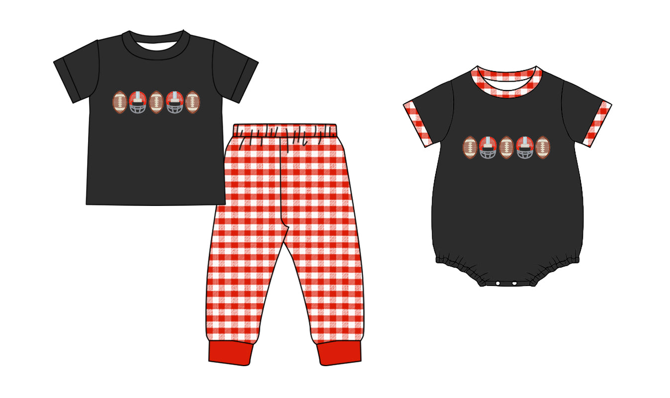 25.11.11 custom each style moq 5 eta 6-8week Sibling Sisters rugby baby boy clothes short sleeve pants sets and romper match family design