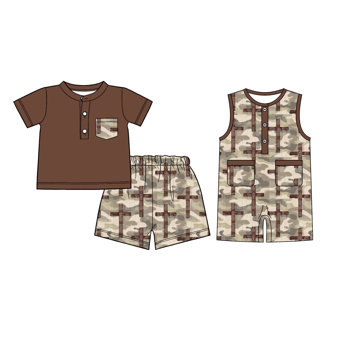 26.1.7 custom each style moq 5 eta 6-8week Sibling Sister easter baby boy short sleeve shorts sets and romper match design