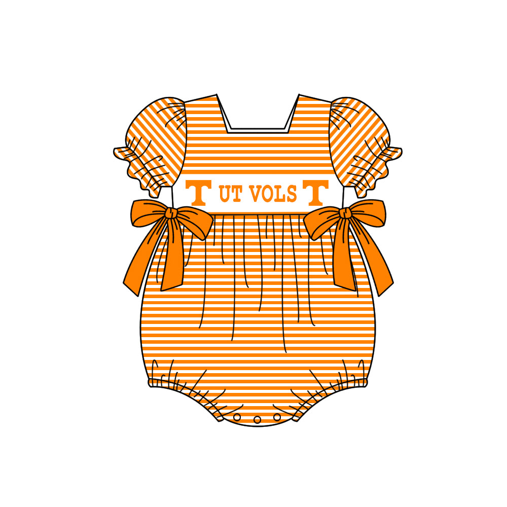 Custom moq 5 mix size milk silk summer teams baby girl boys clothes orange short sleeve shorts sets 2 and brief sets and dress and rompers 2 series