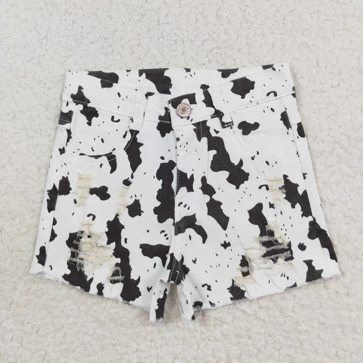 RTS NO MOQ Sibling baby girl boys clothes summer jeans shorts