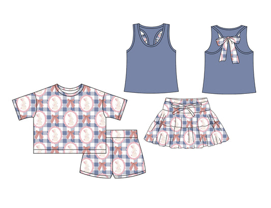 26.1.13 custom each style moq 5 eta 6-8week Sibling Sister baby short sleeve shorts sets 2 match design