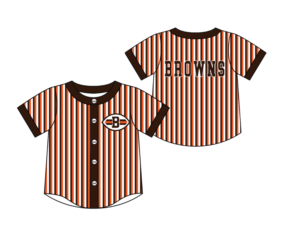 Custom moq 5 mix size milk silk summer teams Striped Short-Sleeved Button-Down Shirt for Baby Boy Summer Outfit