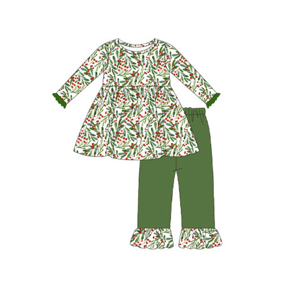 5.20custom each style moq 5eta 4-5week Sibling Sister Spring red fruit green girls set and baby romper match family design