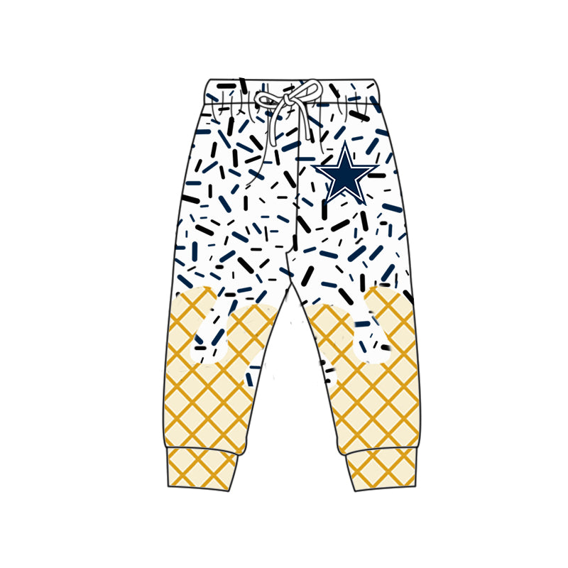 Custom summer teams baby girls clothes team white hooded long sleeve tops and short sleeve top and dress and pants and shorts-25.6.18
