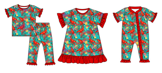 11.28 custom each style moq 5eta 4-6week Sibling Sister crayfish baby girl sets and dress and rompers match family design