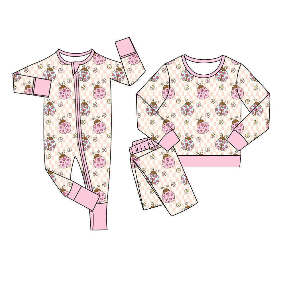 25.11.8 custom each style moq 5 eta 6-8week Sibling Sisters floral baby girl clothes long sleeve pants sets and romper match family design