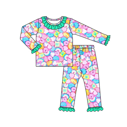 10.12 custom each style moq 5eta 4-6week Sibling pattern baby girls sets and rompers match family design