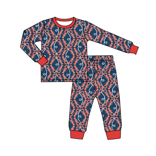 6.5 custom each style moq 5eta 4-6week Sibling Sister boys pajamas outfits and baby romper match family design