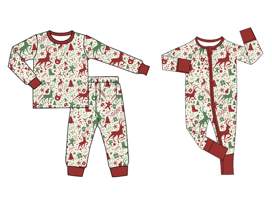 25.7.3 custom each style moq 5eta 4-6week Sibling Sisters Christmas baby boy long sleeve pants sets and rompers match family design