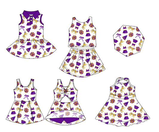 26.1.16 custom each style moq 5 eta 6-8week Sibling Sister team bow baby short sleeve dresses 3 and skirts sets match design