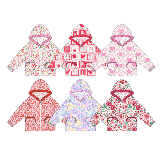 25.7.2 custom each style moq 5eta 4-6week Sibling Sister baby girl long sleeve top 1 and top 6 match family design