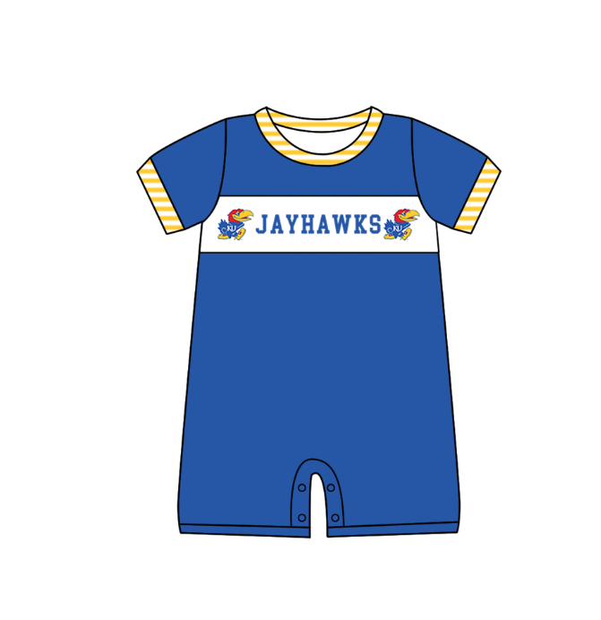 Custom moq 5 mix size milk silk summer teams baby girl boys clothes blue short sleeve shorts sets 2  and dress and rompers 2 series