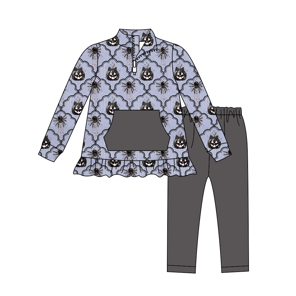 25.7.28 custom each style moq 5eta 4-6week Sibling Sisters bow baby girl long sleeve pants sets 1 and sets 2 match family design
