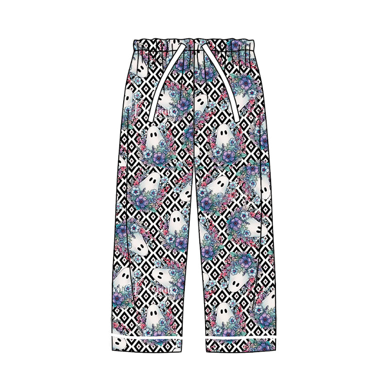 8.7 custom each style moq 5eta 4-6week adult clothes ghost long pants adult man pants