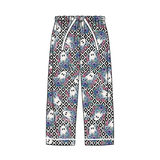 8.7 custom each style moq 5eta 4-6week adult clothes ghost long pants adult man pants